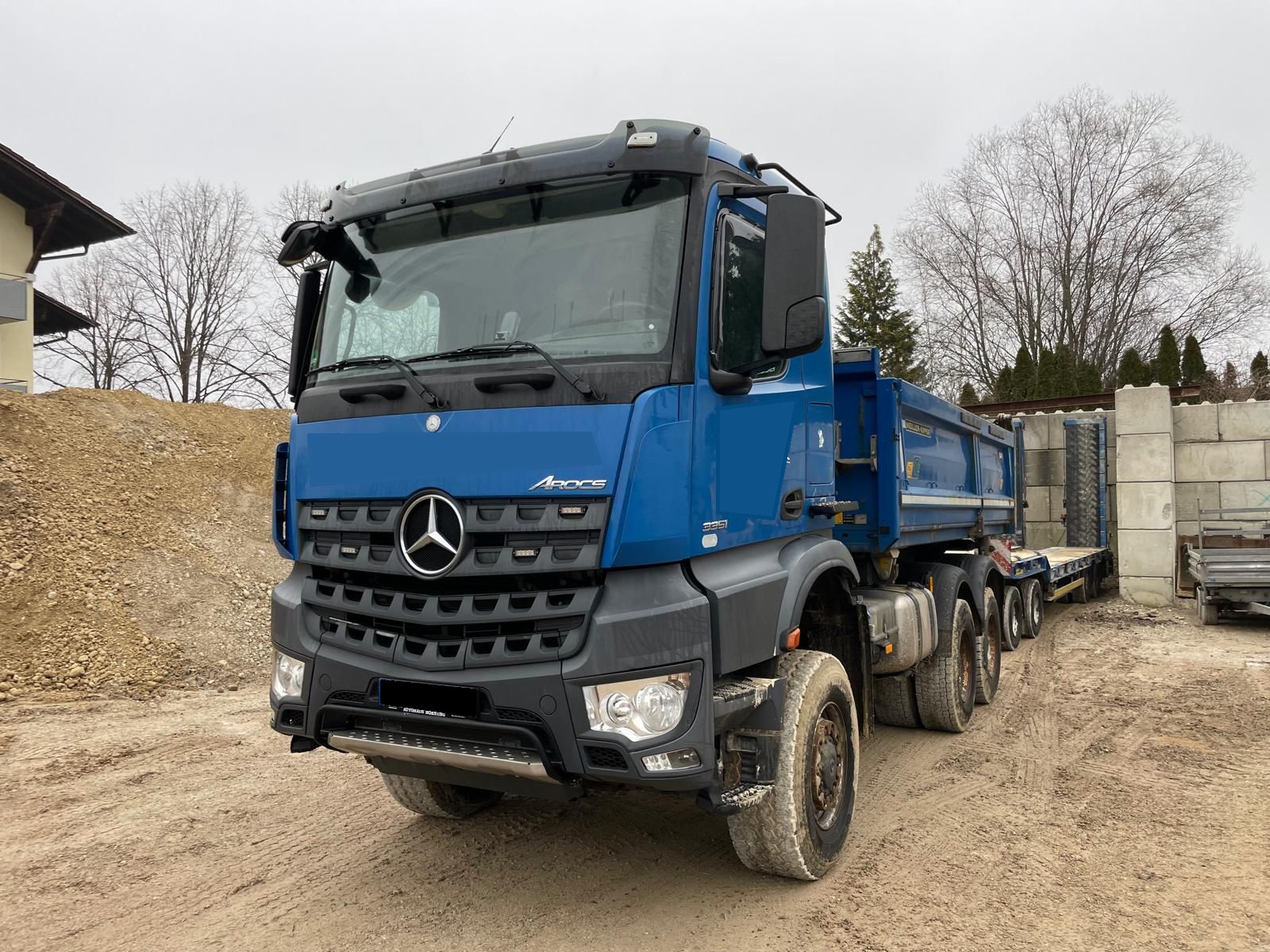 MB AROCS 3351 6x6 EURO 6|WYWROTKA TRÓJSTRONNA Z BORDMATIKIEM